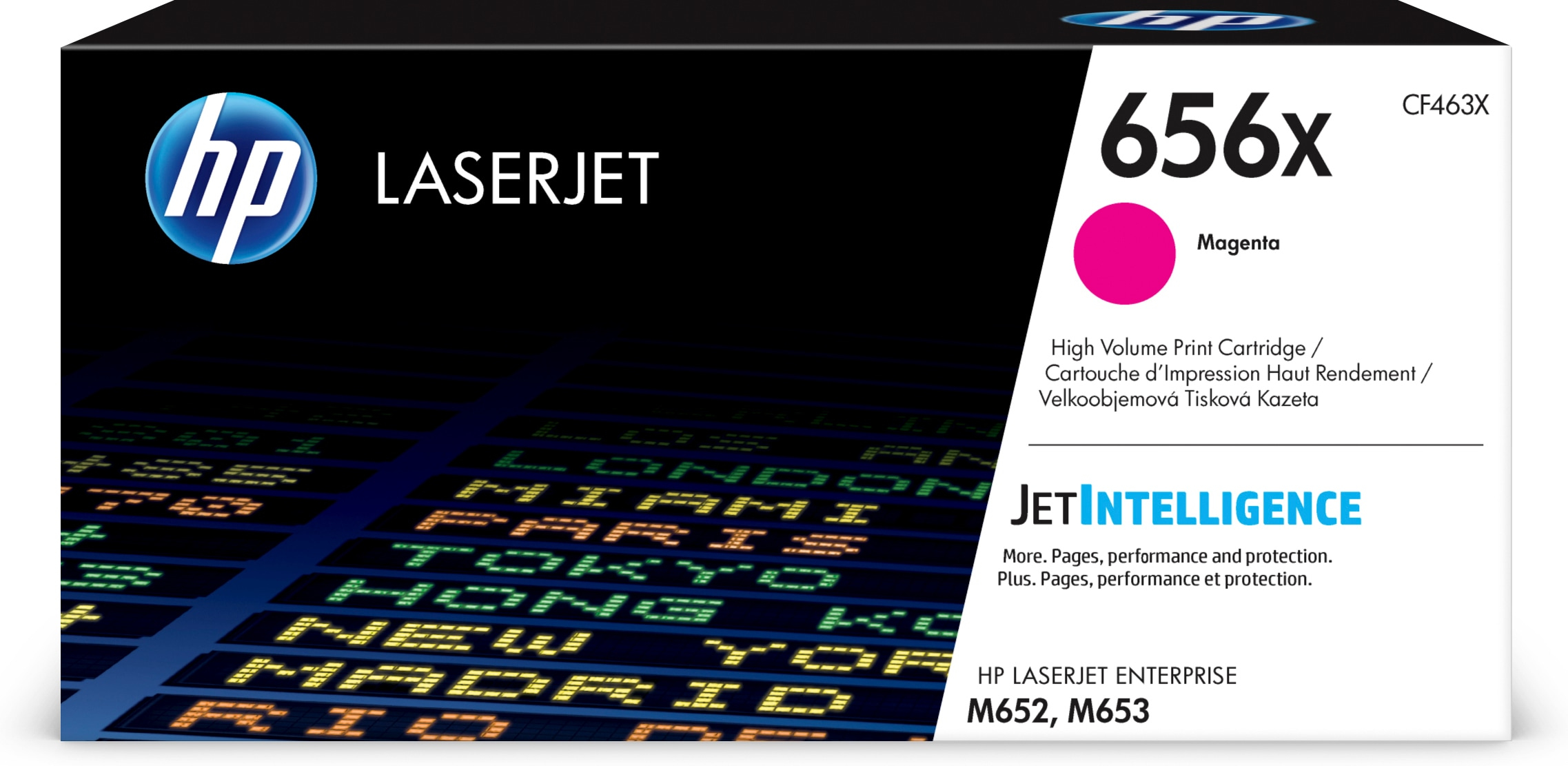 Image of HP CF463X/656X Toner cartridge magenta, 22K pages ISO/IEC 19752...