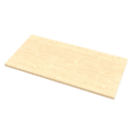 Fellowes 9649801 computer desk top Rectangular shape Maple color