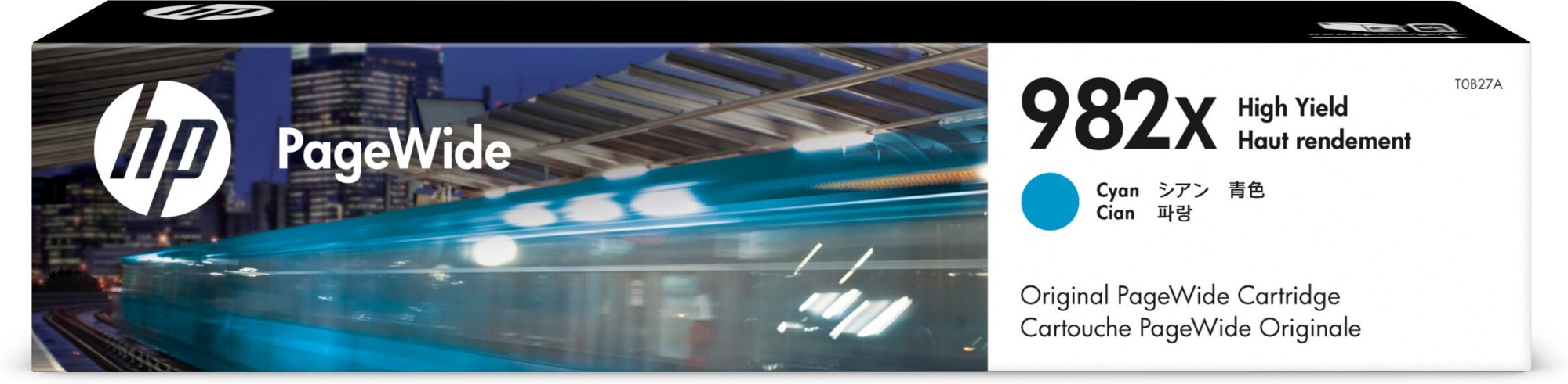 T0B27A/982X Ink cartridge cyan, 16K pages ISO/IEC 24711 116ml for H