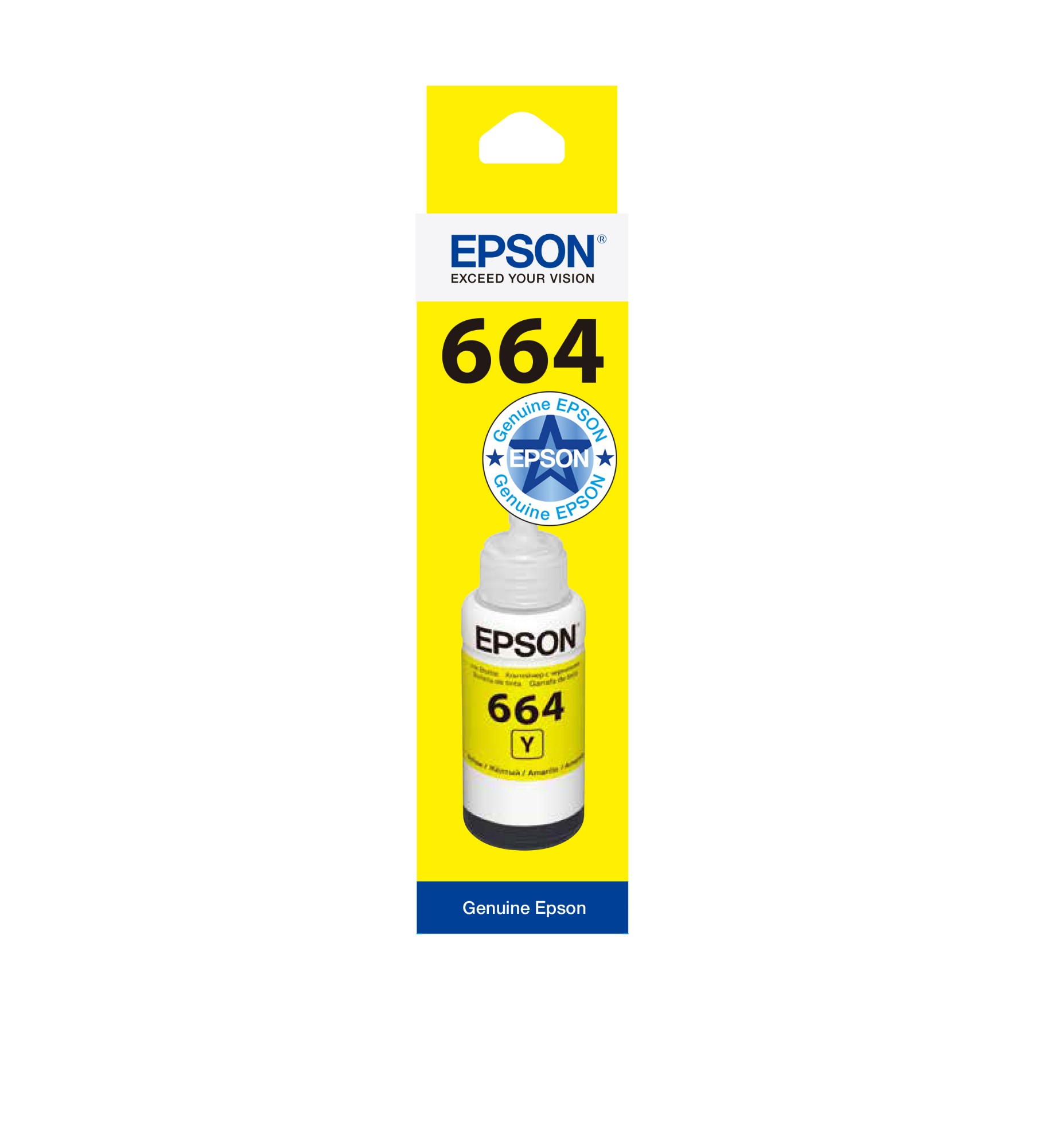 Epson 664 EcoTank Ink Bottle Yellow C13T664440