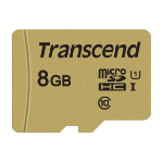 Transcend microSD Card SDHC 500S 8GB