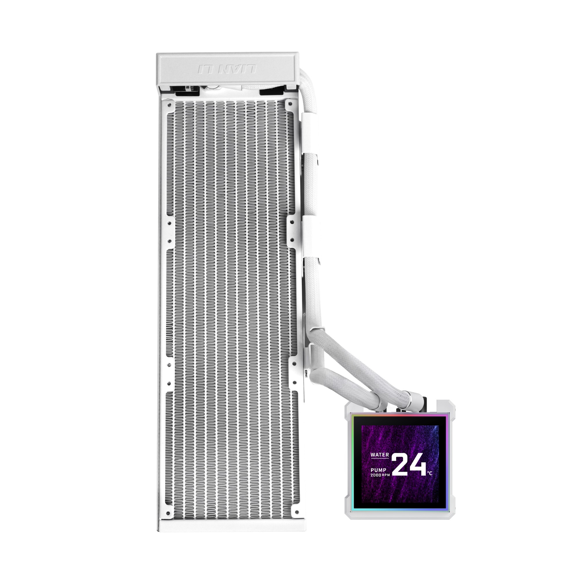 Lian Li Black/White Hydroshift Ii Lcd-S 360 Fanless Processor Liquid Cooling Kit W