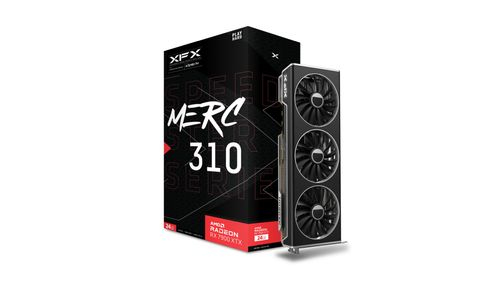 RX-79XMERCB9 XFX AMD Radeon RX 7900 XTX Speedster MERC 310 Graphics Card for Gaming - 24GB