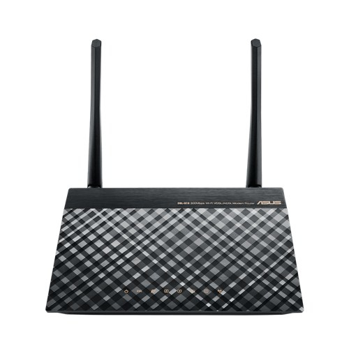 Image of ASUS DSL-N16 wireless router Fast Ethernet Single-band (2.4 GHz) Black