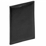 Walther 582000075 passport cover Black Leather