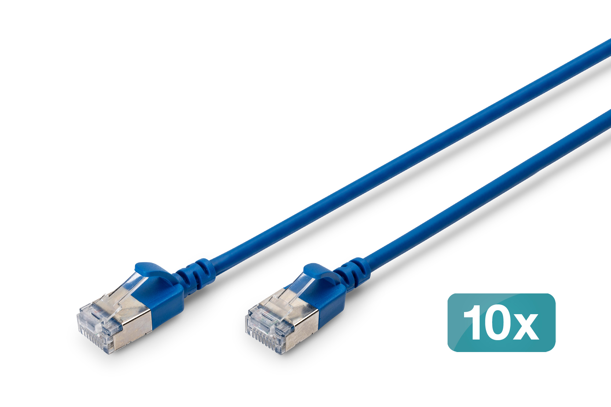 Digitus CAT 6A F-FTP Slim Patch cord, Cu, LSZH
