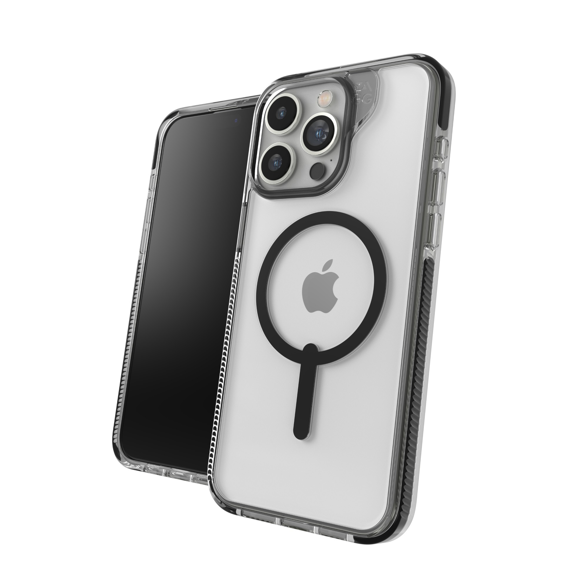 ZAGG Cases Santa Cruz Snap Apple iPhone 15 Pro Max Black EN/FR