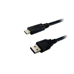 Biamp EasyConnect USB3-3-AC USB cable USB 3.2 Gen 2 (3.1 Gen 2) 1 m USB A USB C 10 Gbit/s Black