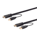 Monoprice Switch Series KVM cable Black 118.1" (3 m)