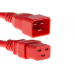 eNet Components C19C20-RD-6F-ENC power cable Red 72" (1.83 m) C19 coupler C20 coupler