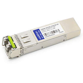 CWDM-SFP10G-1550-80-AO ADDON NETWORKS Cisco Compatible TAA Compliant 10GBase-CWDM SFP+ Transceiver (SMF; 1550nm; 80km; LC; DOM)