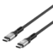 Manhattan USB-C to USB-C Cable (240W USB4), 2m, Male to Male, Black, 40 Gbps, 8K Video, Power Delivery 3.1 (backward compatible with 140/100/65W)Extended Power Range (EPR) charging up to 240W (Note additional USB-C 240W wall charger needed), 3 Year Warran