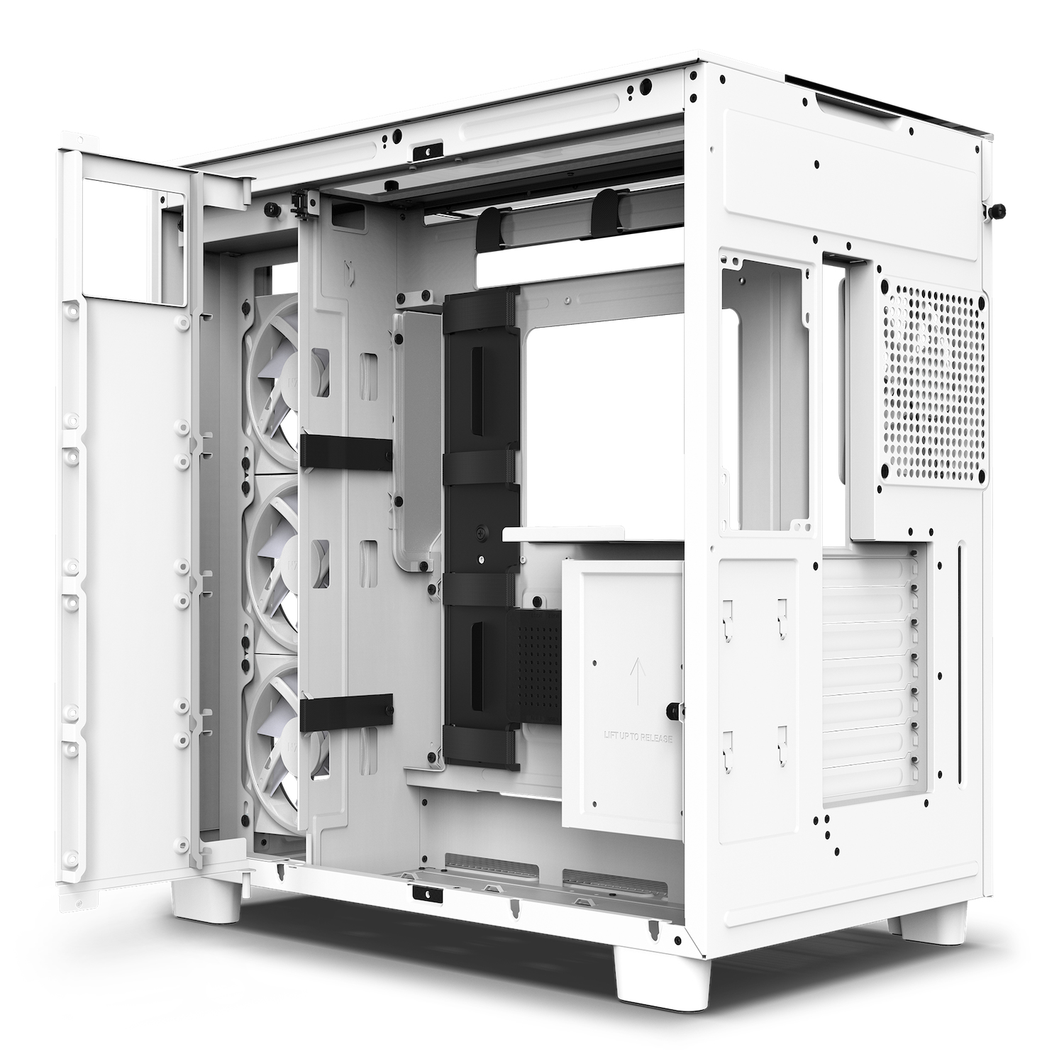 Image of NZXT H9 Elite Midi Tower White