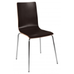 Teknik Loft Bistro Wenge Coloured Chairs (Pack 4) - 6906WE DD