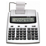 Victor Technology 1212-3A calculator Desktop Printing Silver