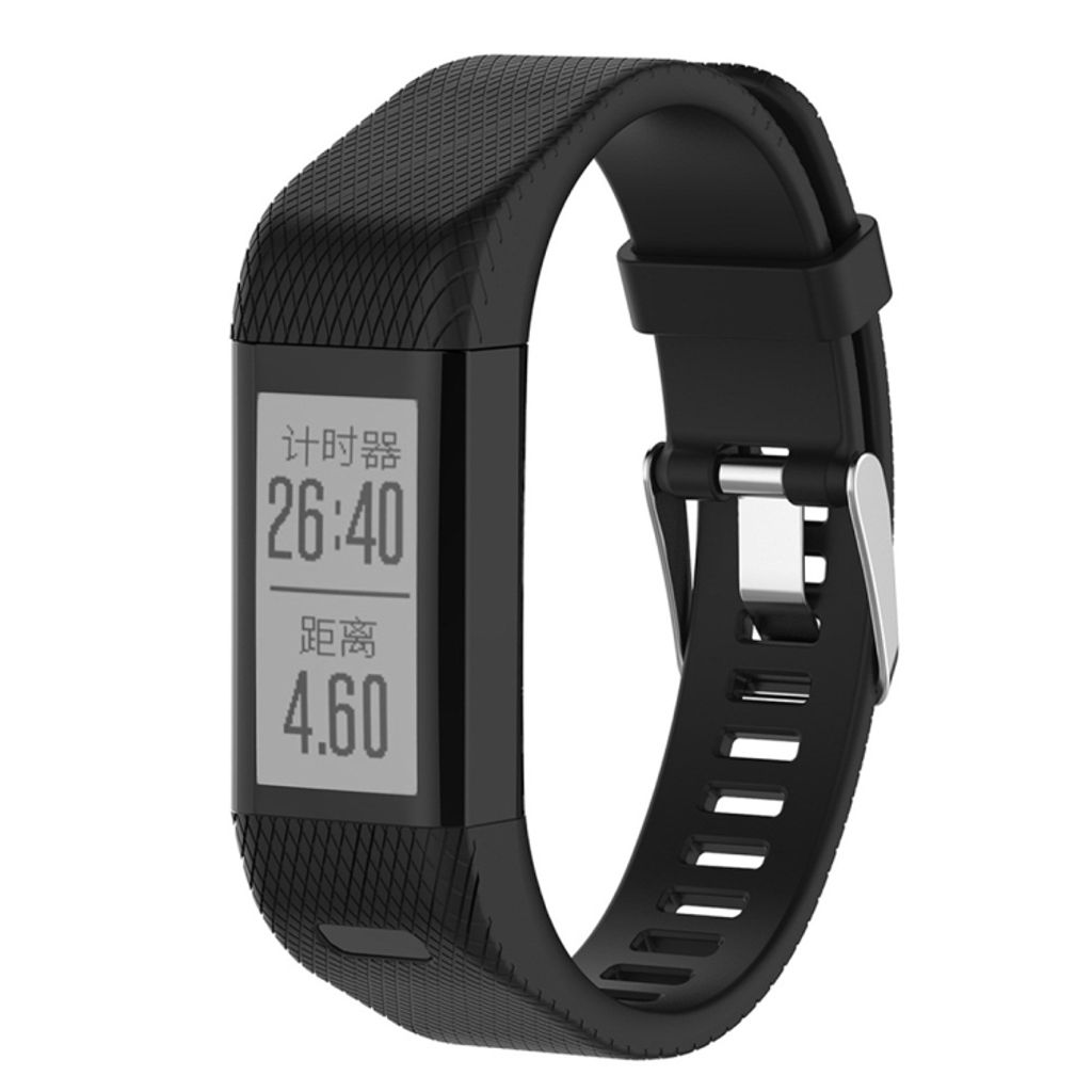 EU Product - Vivosmart HR Plus Silicone Watch Band - Black thumbnail
