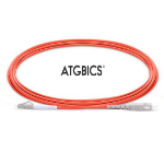 ATGBICS SC-SC OM2, Fibre Optic Cable, Multimode, Simplex, Orange, 7m