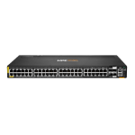 HPE Aruba Networking CX 6200M 48G Class4 PoE 4SFP+ Switch
