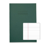 Rhino A4 Exercise Book 80 Page Ruled F8M Dark Green (Pack 50) - VEX668-1045-8 DD