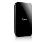 Apacer AC233 external hard drive 1 TB Black