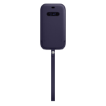 Apple iPhone 12 | 12 Pro Leather Sleeve with MagSafe - Deep Violet