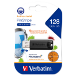 Verbatim Pinstripe USB3.2 Gen1 USB flash drive 128 GB USB Type-A 3.2 Gen 1 (3.1 Gen 1) Black