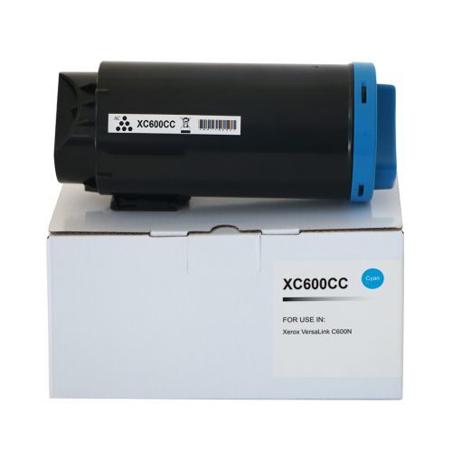 CTS Compatible Xerox C600C Cyan 106R03896 Toner
