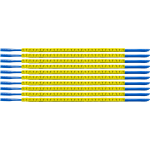 Brady SCNG-07-T cable marker Black, Yellow Nylon 300 pc(s)