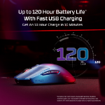 HyperX Pulsefire Haste 2 S Wireless Navy Gaming Mouse