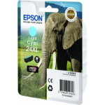 Epson C13T24354010/24XL Ink cartridge light cyan high-capacity, 500 pages 9,8ml for Epson XP 750