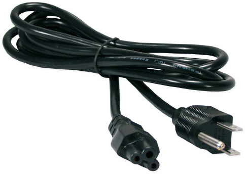 Microconnect PE110830 power cable Black 3 m Power plug type B C5 coupler