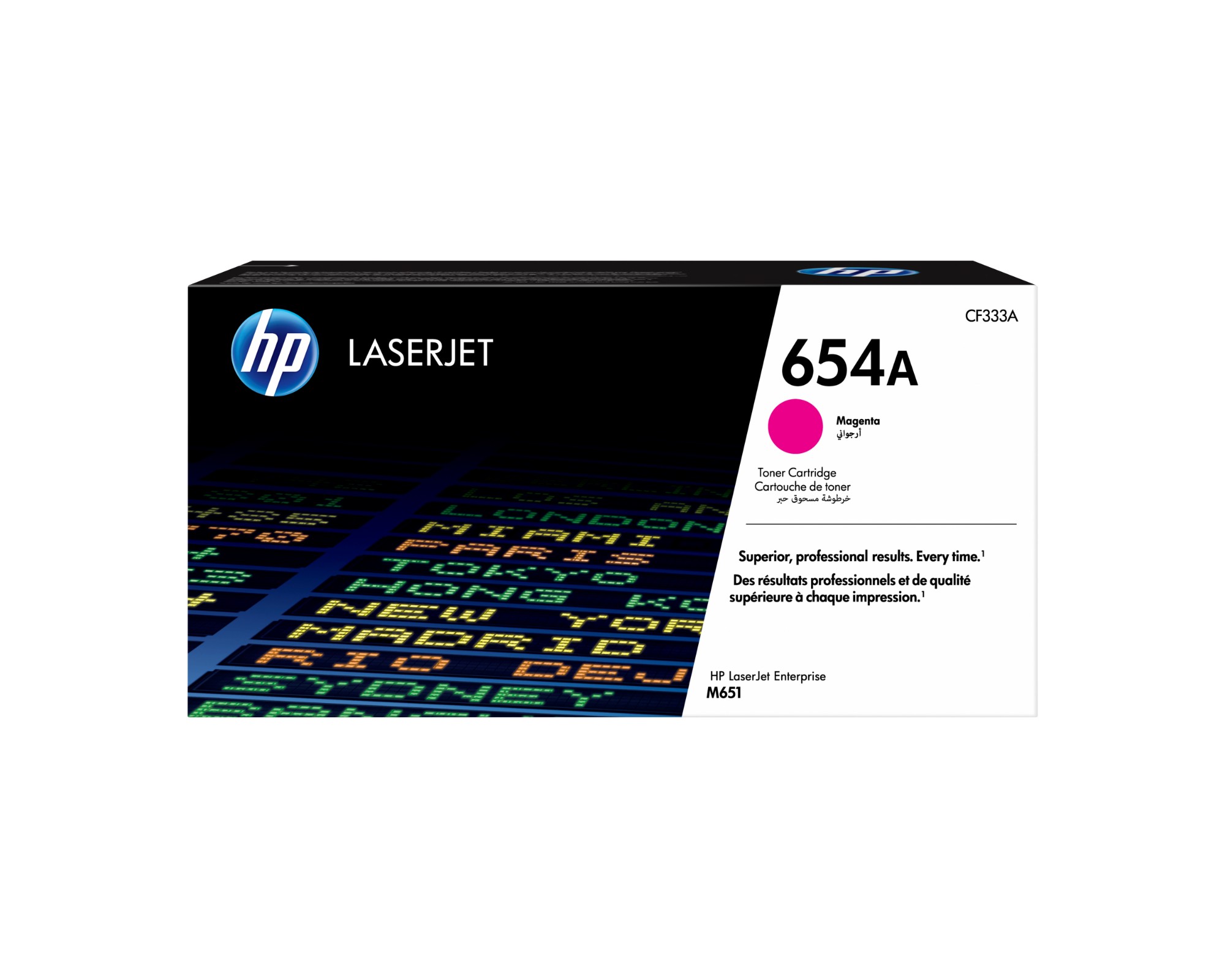 HP CF333A/654A Toner cartridge magenta, 15K pages ISO/IEC 19798 for HP Color LaserJet M 651
