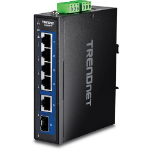 Trendnet 6-PORT INDUSTRIAL 2.5G DIN-RAIL - Switch Unmanaged