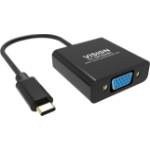 Vision TC-USBCVGA/BL video cable adapter USB Type-C VGA (D-Sub) Black