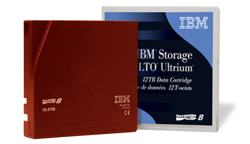 Image of IBM LTO Ultrium 8 Storage drive Tape Cartridge 12000 GB