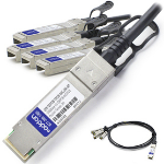 QFX-QSFP28-SFP28-DAC-3M-AO - Fibre Optic Cables -