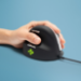 R-Go Tools Ergonomic mouse R-Go HE Break with break software, medium (hand size 165-185 mm), left-handed, Wired, black