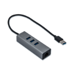 i-tec Metal USB 3.0 HUB 3 Port + Gigabit Ethernet Adapter