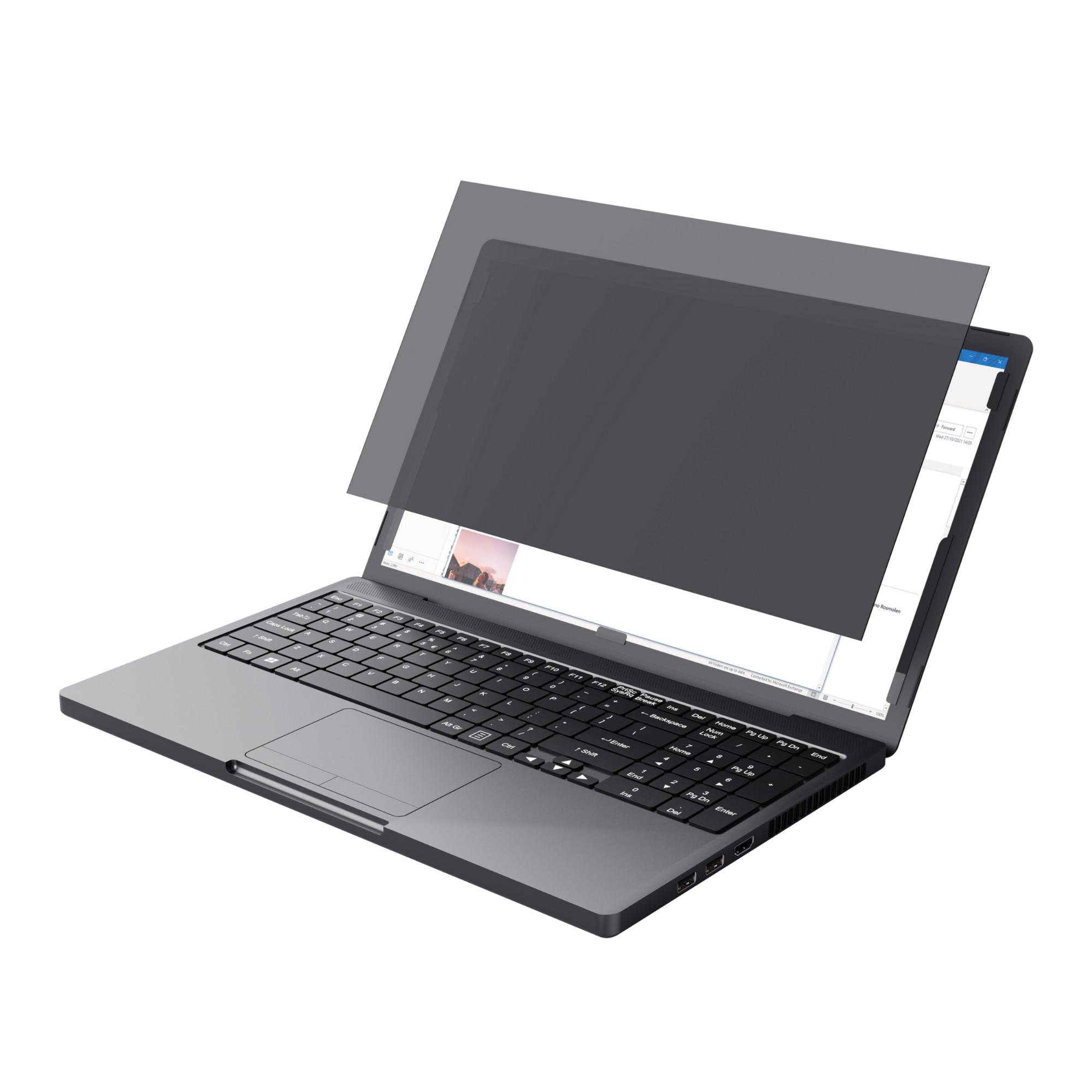 Trust Primo 39.6 cm (15.6") Monitor/Laptop Frameless display priv