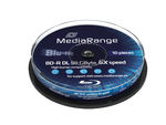 Image of MediaRange MR507 blank Blu-Ray disc BD-R 50 GB 10 pc(s)