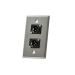Monoprice 7398 wall plate/switch cover Metallic