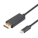 JLC Type C (Male) to DisplayPort (Male) Cable 1.8M - Black