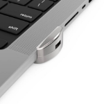 Compulocks Ledge Lock Adapter for MacBook Pro 14" M1 & M2 Silver
