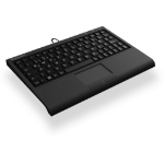 KeySonic ACK-3410 toetsenbord USB QWERTZ Duits Zwart