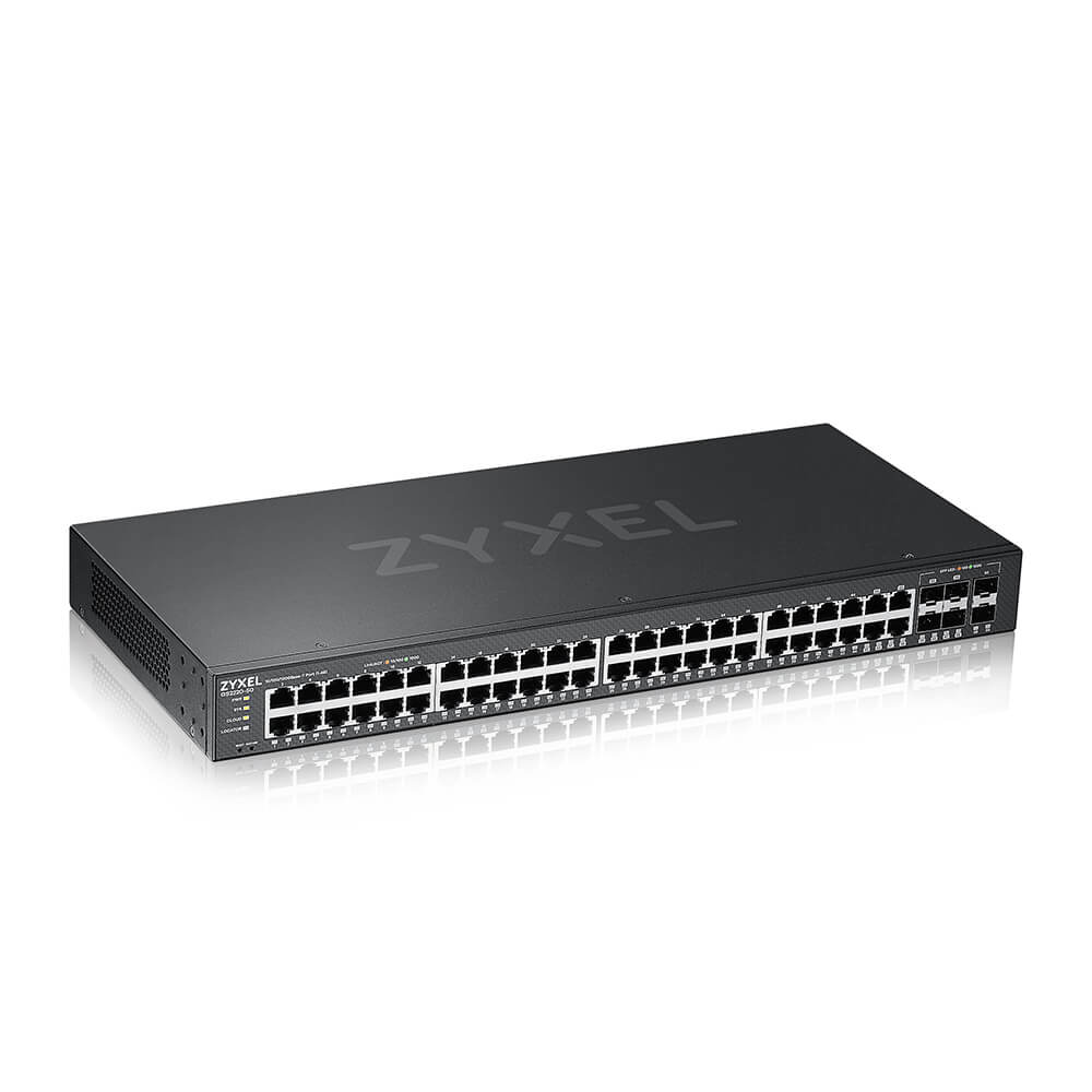 Image of Zyxel GS2220-50-EU0101F network switch Managed L2 Gigabit Ethernet...
