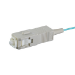 Cablenet 1m OM3 50/125 SC Pigtail Aqua Fibre Pigtail 900um