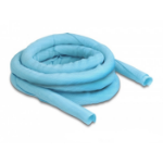 DeLOCK Woven Sleeve self-closing heat-resistant 5 m x 16 mm blue