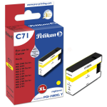 Pelikan 319577/C71 Ink cartridge yellow, 1.44K pages 17ml (replaces Canon PGI-1500XLY) for Canon MB 2050