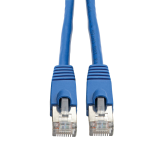 Tripp Lite N262-020-BL Cat6a 10G-Certified Snagless Shielded STP Ethernet Cable (RJ45 M/M), PoE, Blue, 20 ft. (6.09 m)