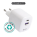 eSTUFF ES637065 mobile device charger Universal White AC Indoor